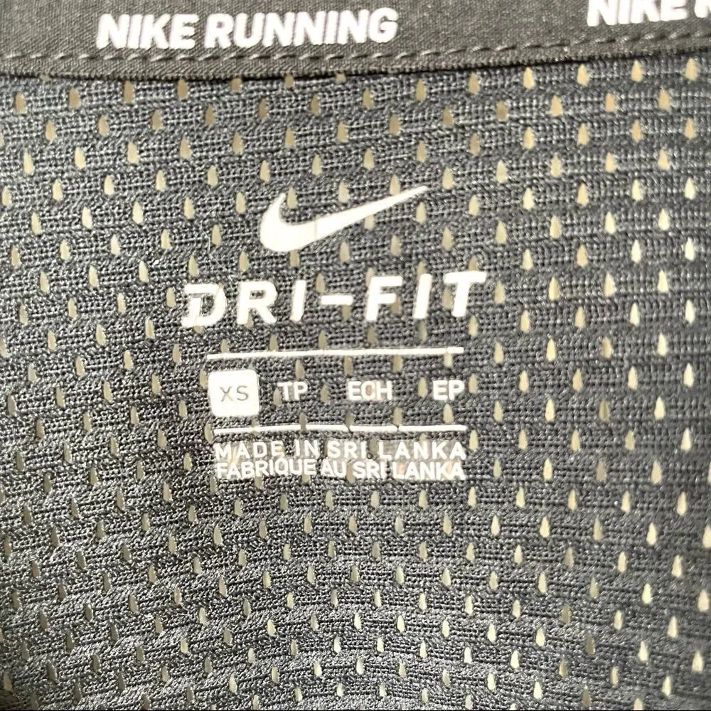 Nike Dri Fit black graphic short sleeved T shirt
